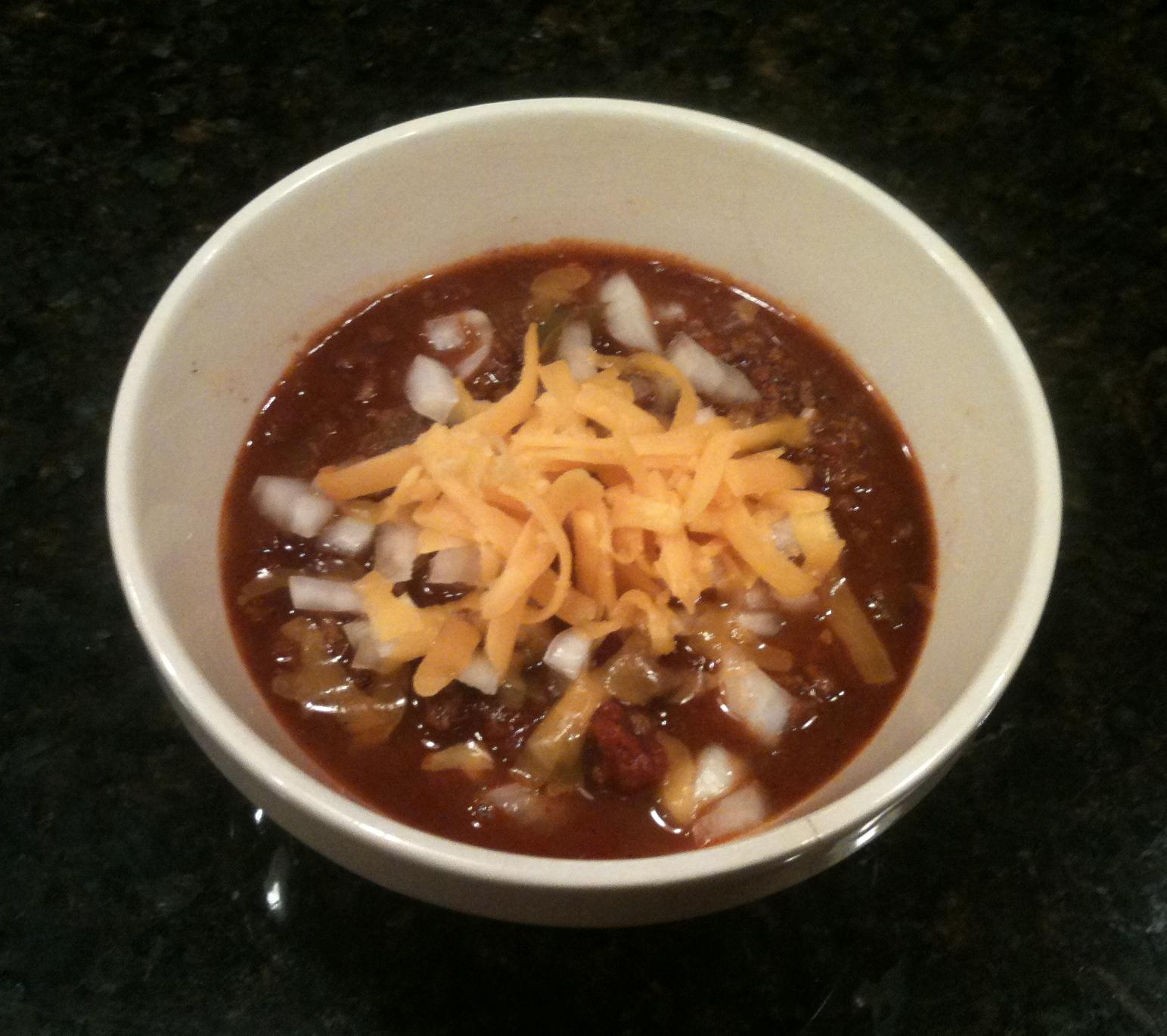 Southwest Meets Midwest Chili