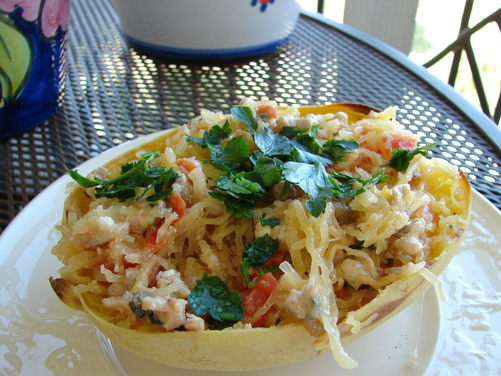 Stuffed Spaghetti Squash