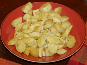 Rosemary and Brown Sugar Roasted Parsnips