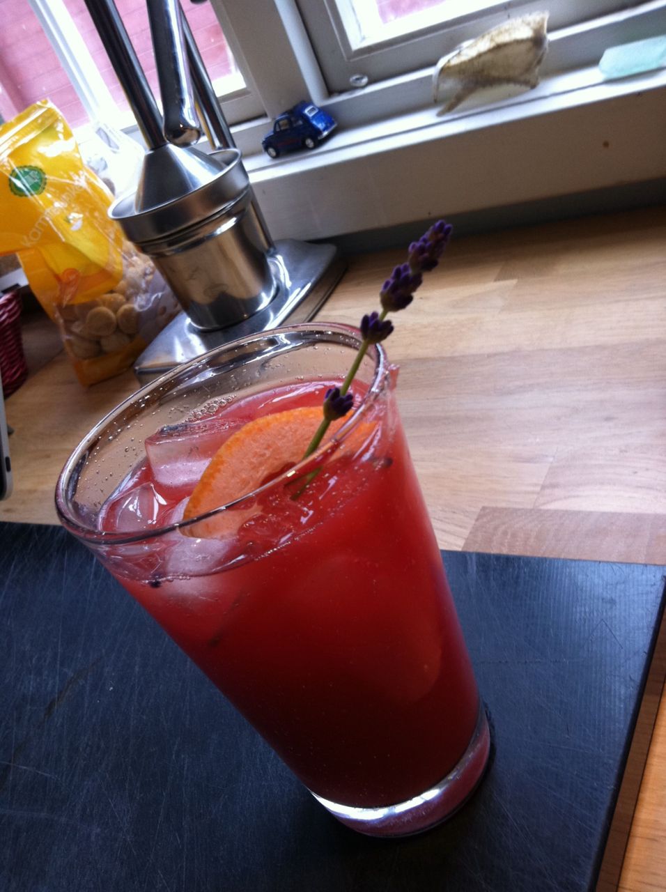 Huey, Dewey, and Louie - vodka, watermelon and grapefruit