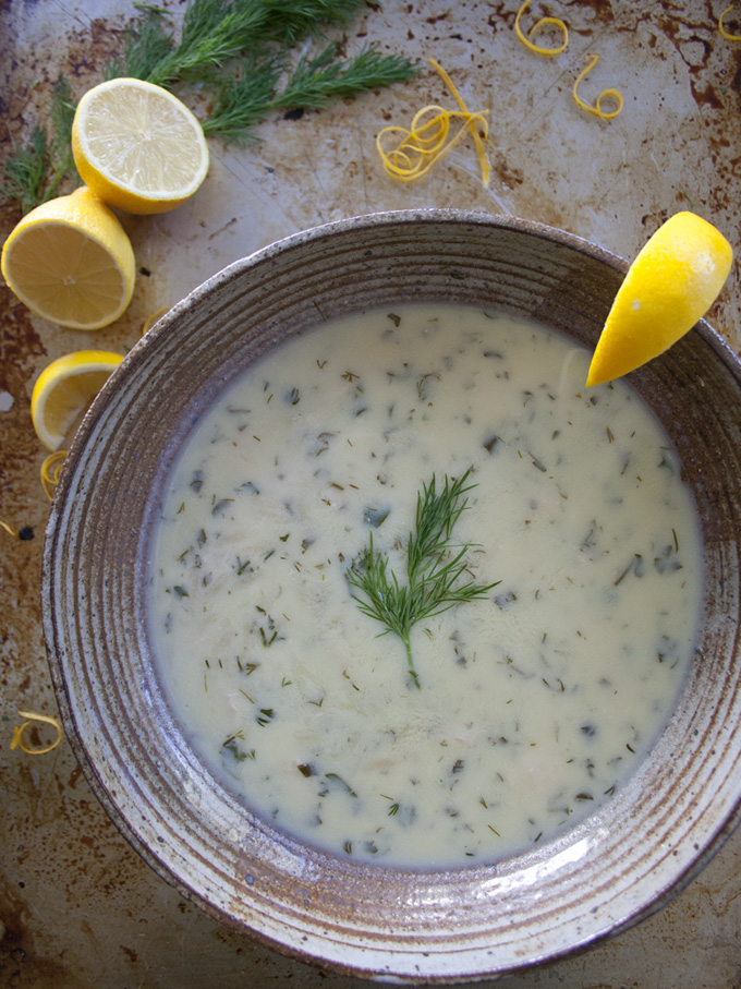 Greek Lemon Soup