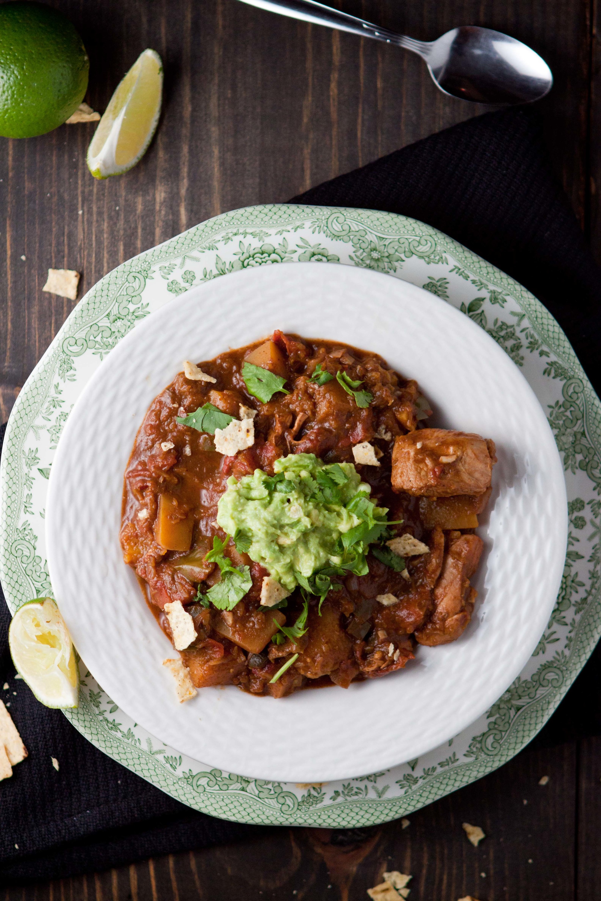 Holy Mole Chicken Chili