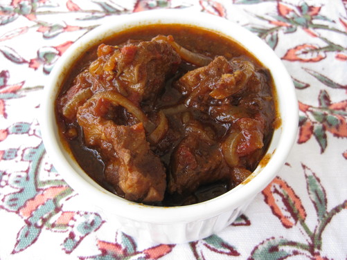 Ginger's Lamb Vadouvan Chili