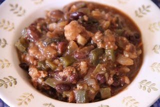 Black Bean Tomatillo Chili 