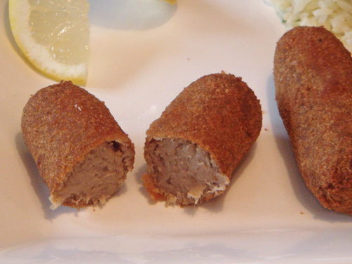 Meat Croquettes with Turkey Leftovers