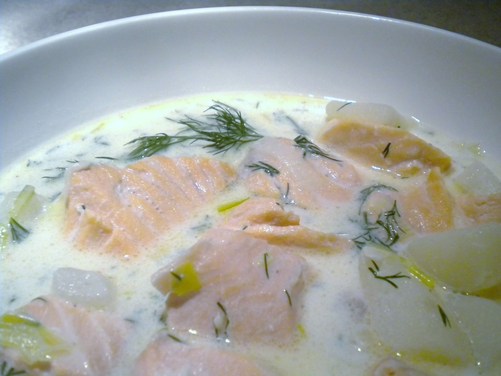  Very Simple Salmon Chowder