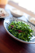 Pea Shoots- Chinese style