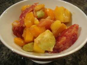 Tropical Salad with Sriracha