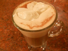 Cardamom Hot Chocolate with Cardamom Whipped Cream 