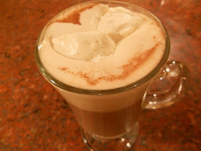 Cardamom Hot Chocolate with Cardamom Whipped Cream