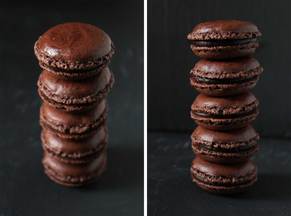 Tonka & Chili Chocolate Macarons
