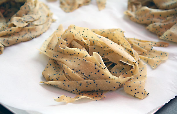 Poppyseed Pappardelle
