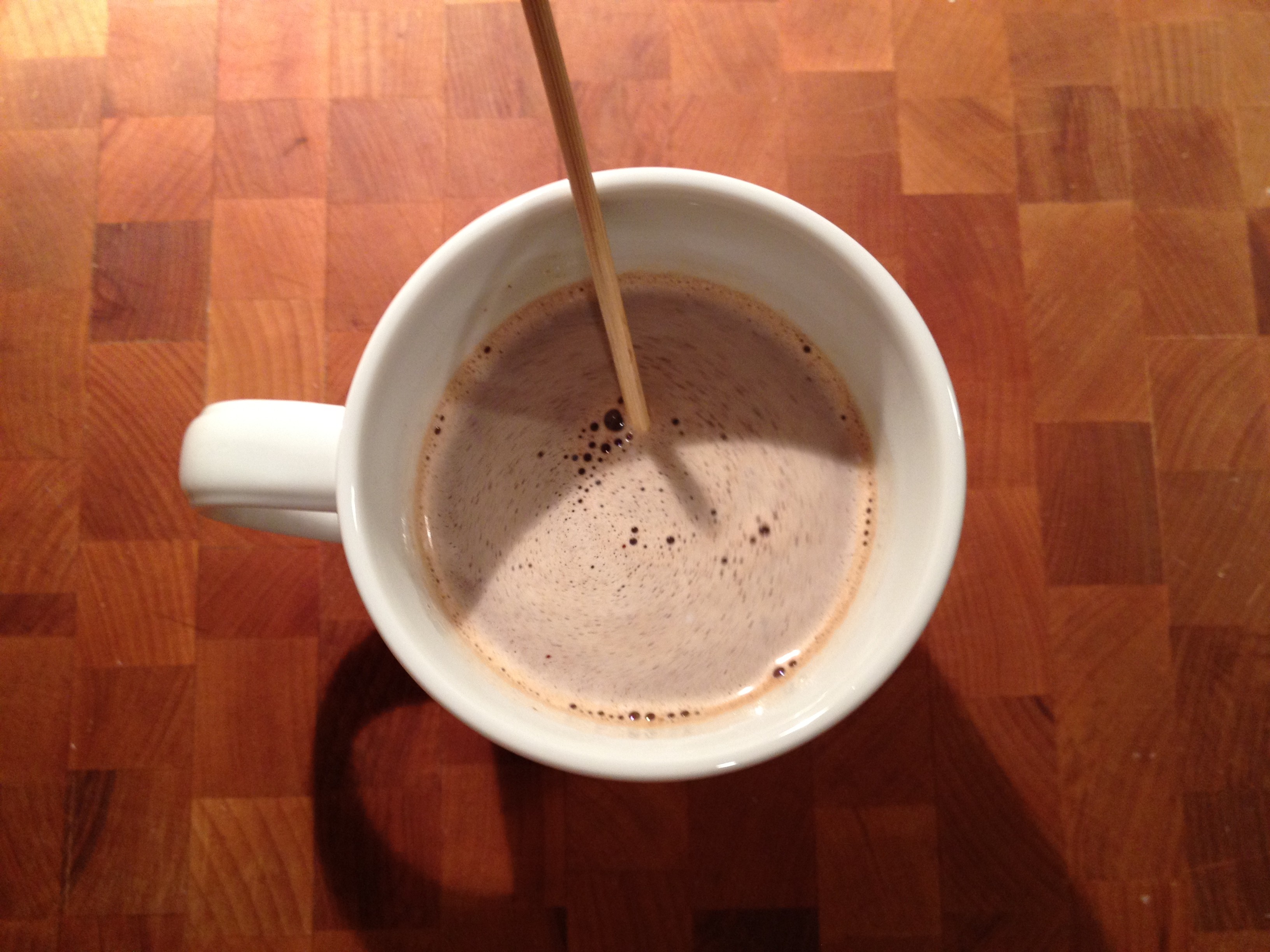 "Tingling" Truffle Hot Chocolate