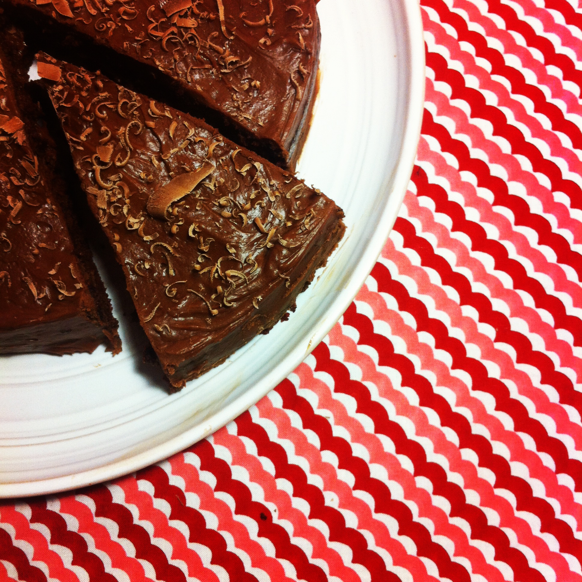 Chocolate Cake with Biscoff Ganache
