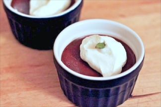 Curry-Orange Chocolate Pots de Creme