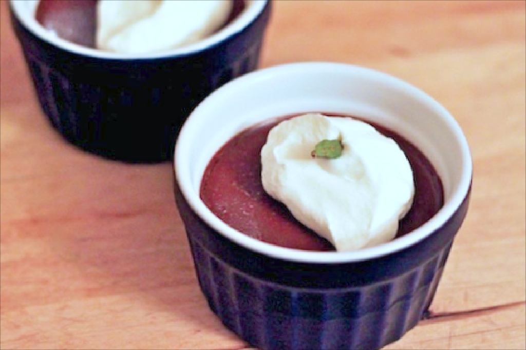 Curry-Orange Chocolate Pots de Creme