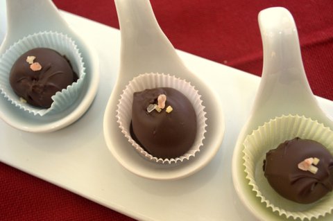 Masala Milk Truffles 