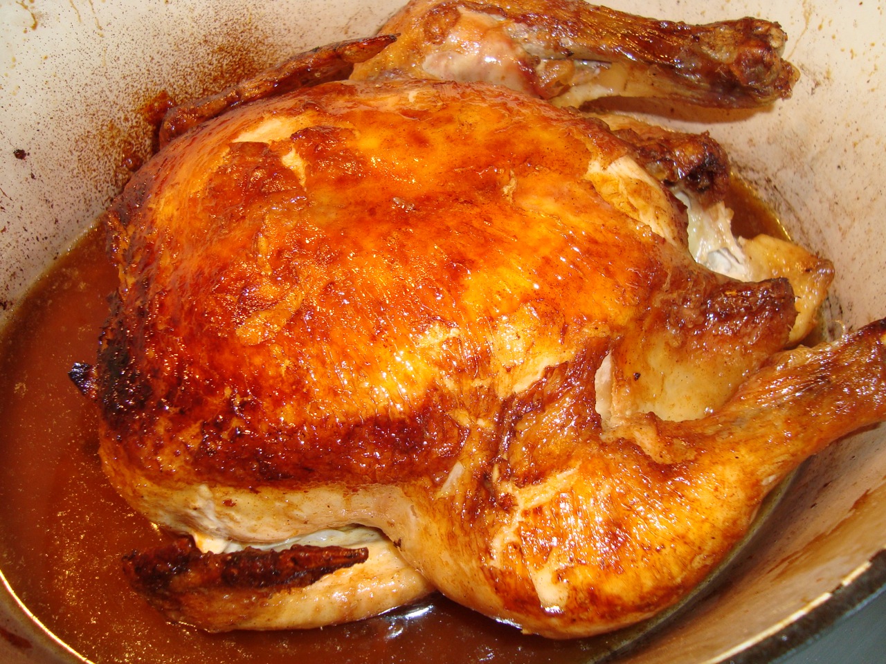 Alice B. Toklas Roast Chicken via Peggy Knickerbocker
