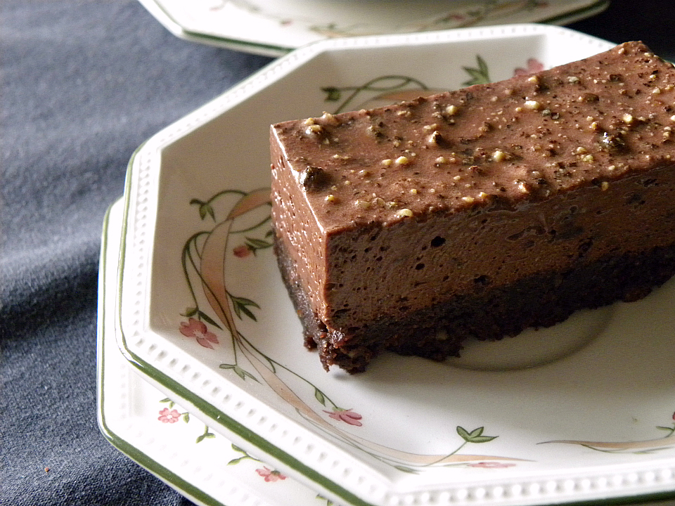 Chocolate & Black Pepper Mousse Cake