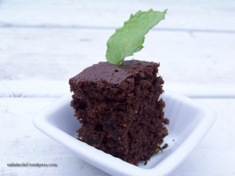 Mint Chocolate (Zucchini) Cake