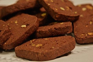 Orange & Zesty Chocolate Ginger Shortbread