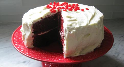 Red Hot Red Velvet Cake