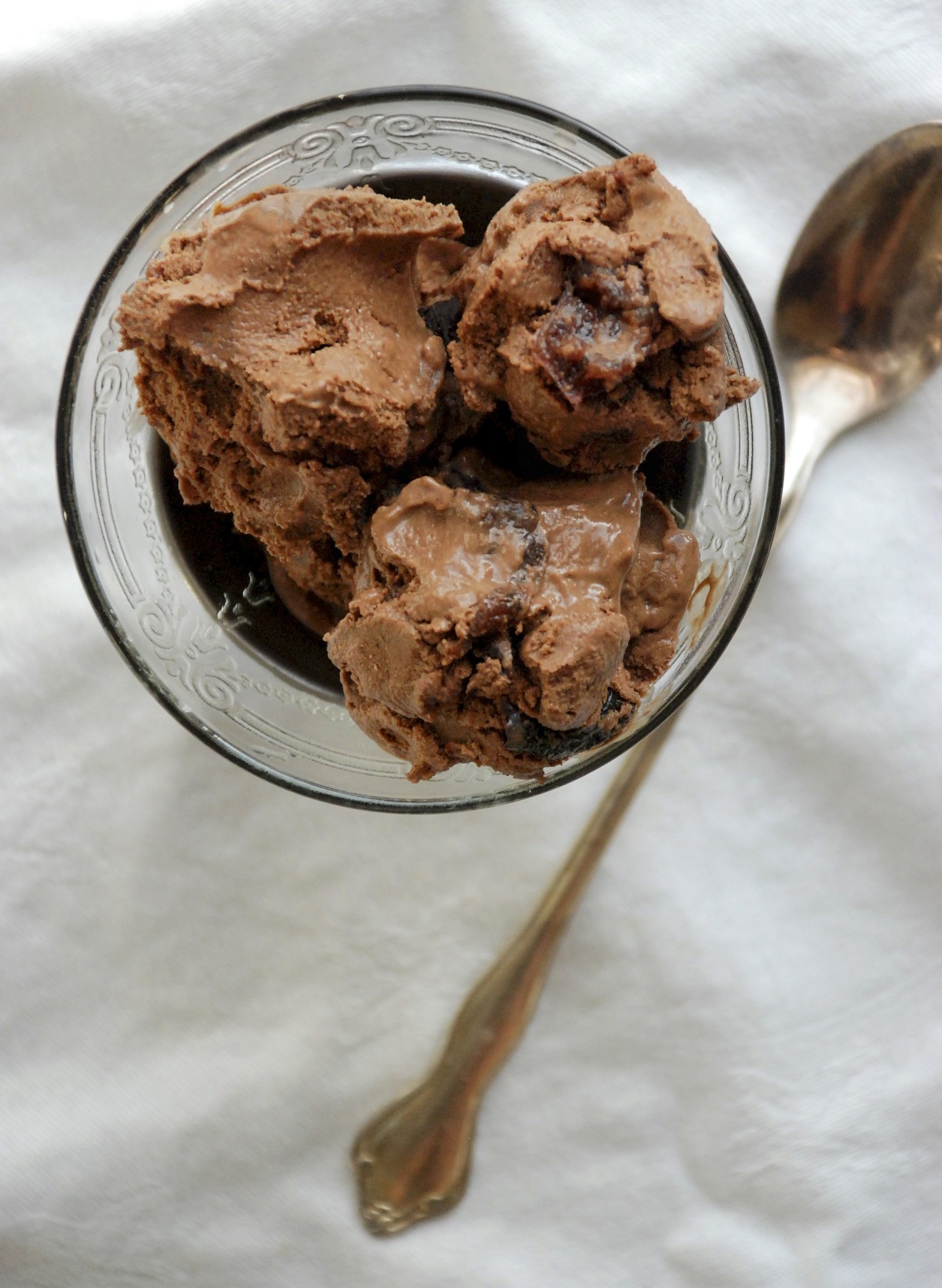Cherry-and-Star Anise Chocolate Ice Cream