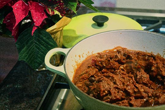 Helluva Chili (with Spiced Chocolate Grilled Sirloin)