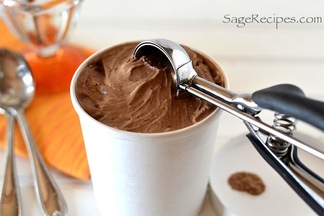 Earl Grey Infused Chocolate Ice Cream