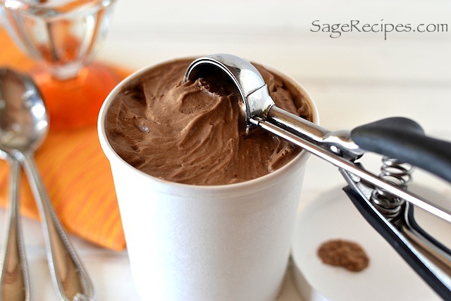 Earl Grey Infused Chocolate Ice Cream