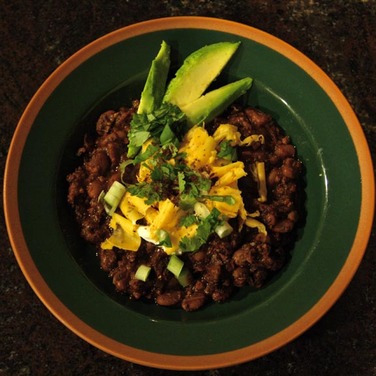 Helluva Chili (with Spiced Chocolate Grilled Sirloin)