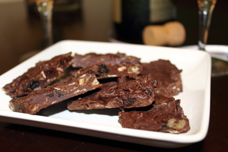 Spice It Up Chips and Chocolate Bark