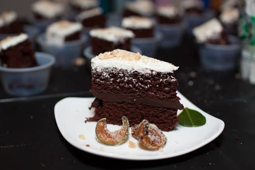 Chocolate Thai Green Curry Cake