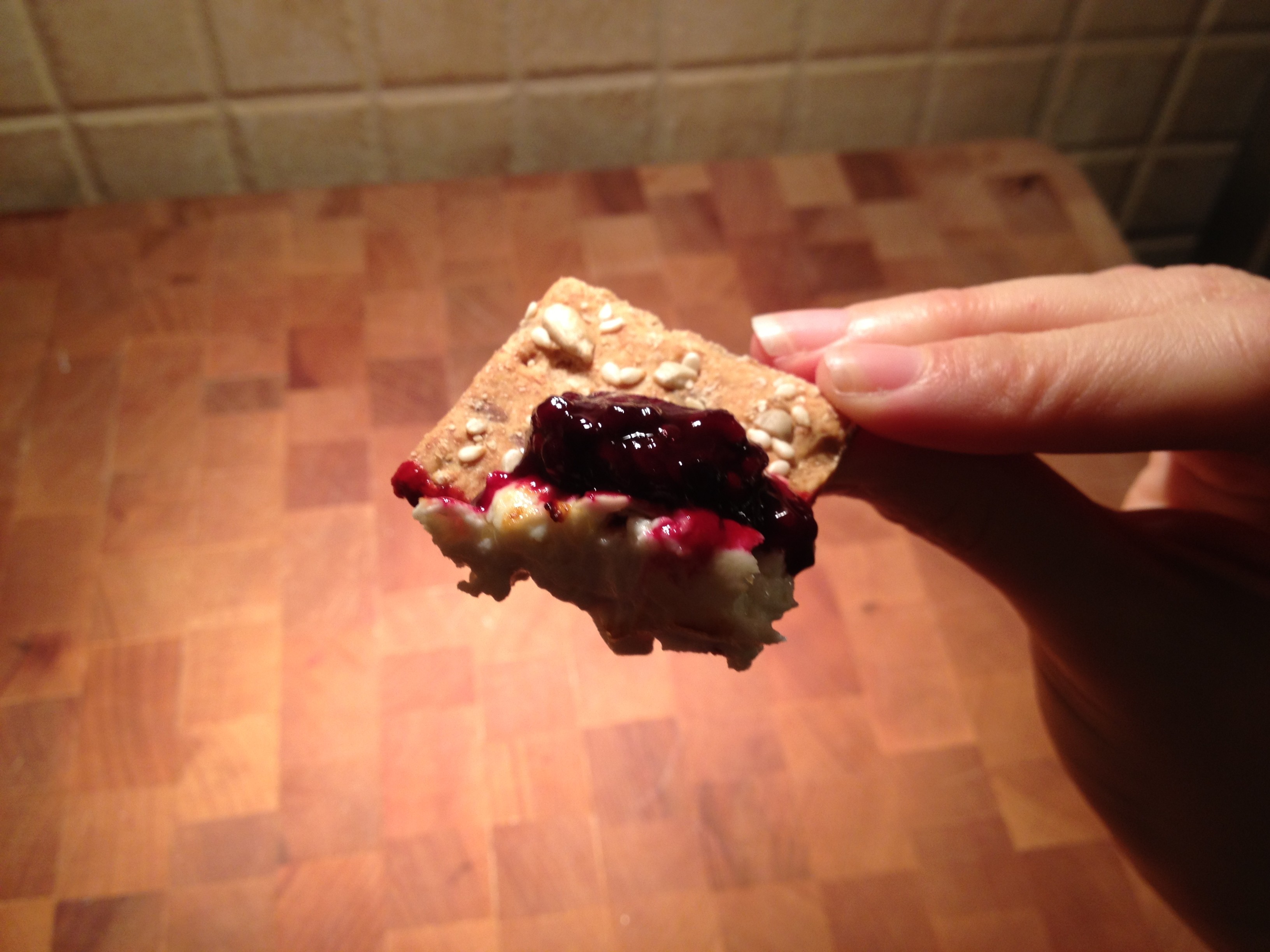 Baked Feta with Rosemary Blackberry Compote