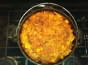 apple turkey cassoulet