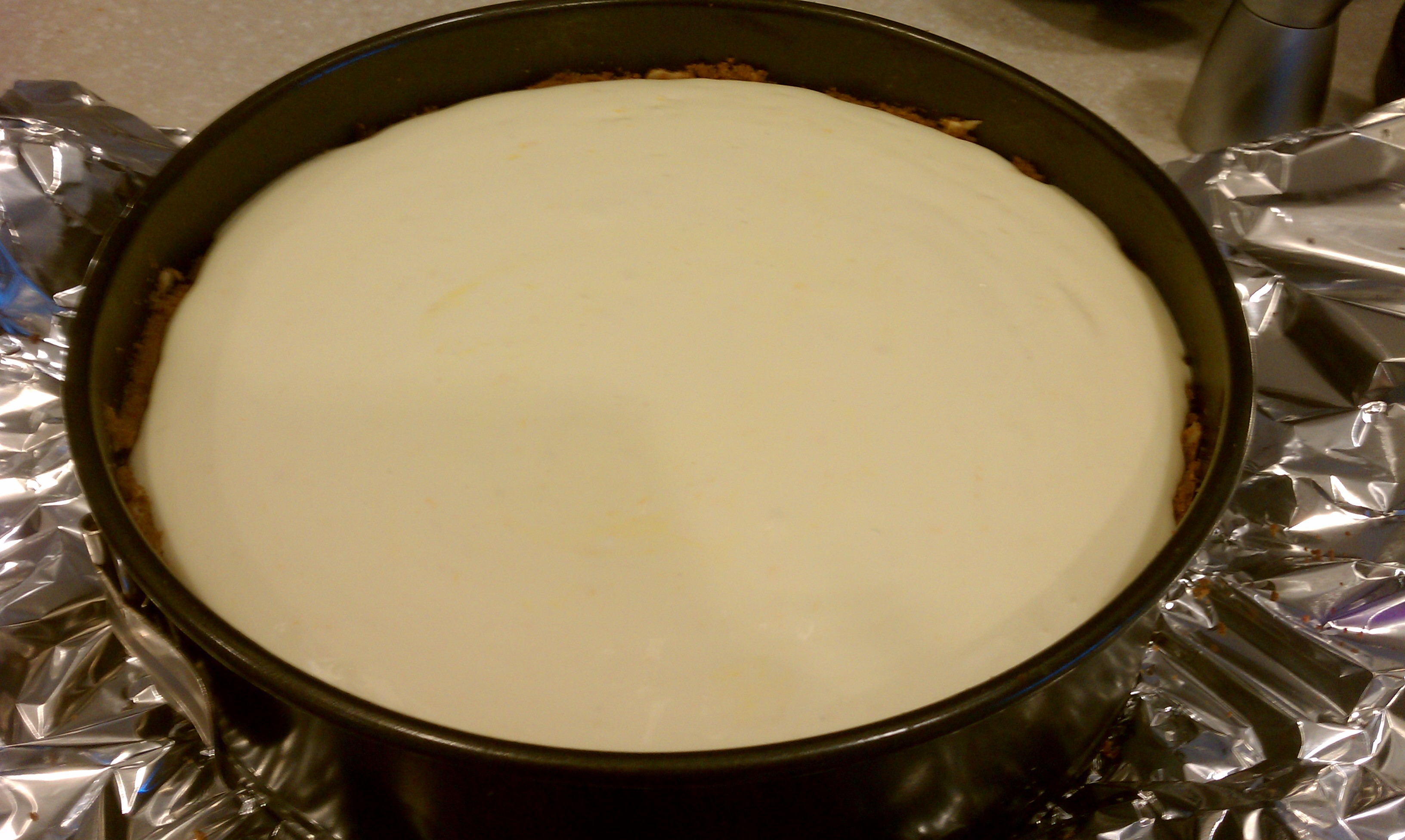 Clementine Almond Cheesecake