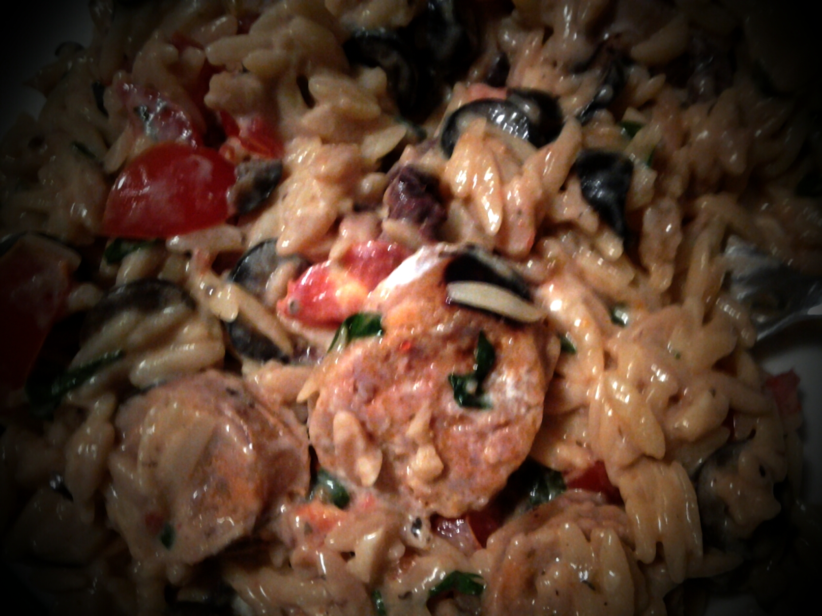 One-Pot Sausage & Orzo