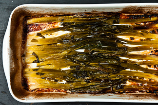 Molly Stevens' Sweet Braised Whole Scallions