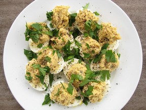 Tonnato Deviled Eggs 