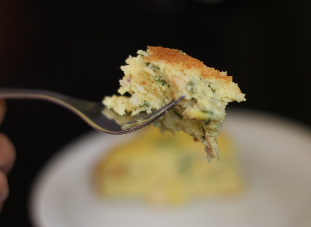Canned Tuna, Potato, Onion & Parsley Frittata