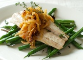 Mackerel with Fennel and Onion Sofrito
