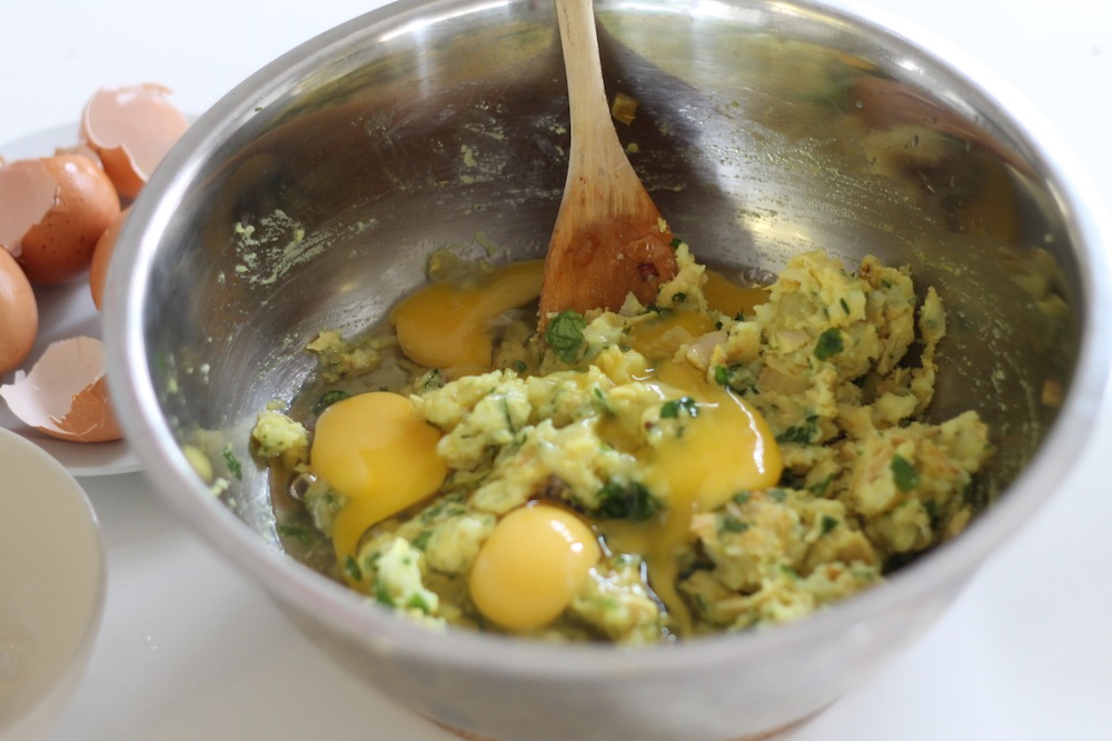 Canned Tuna, Potato, Onion & Parsley Frittata
