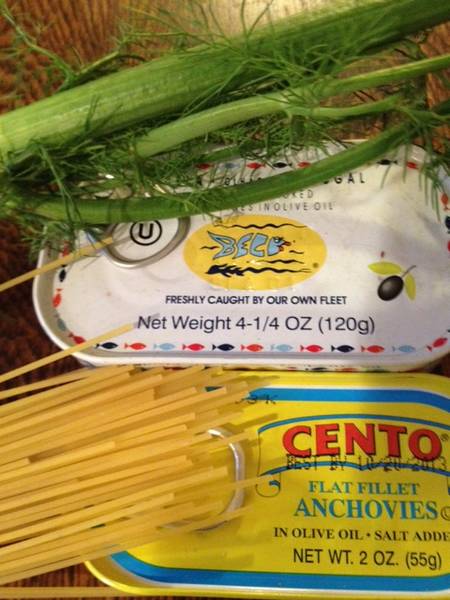 Pasta con Sarde