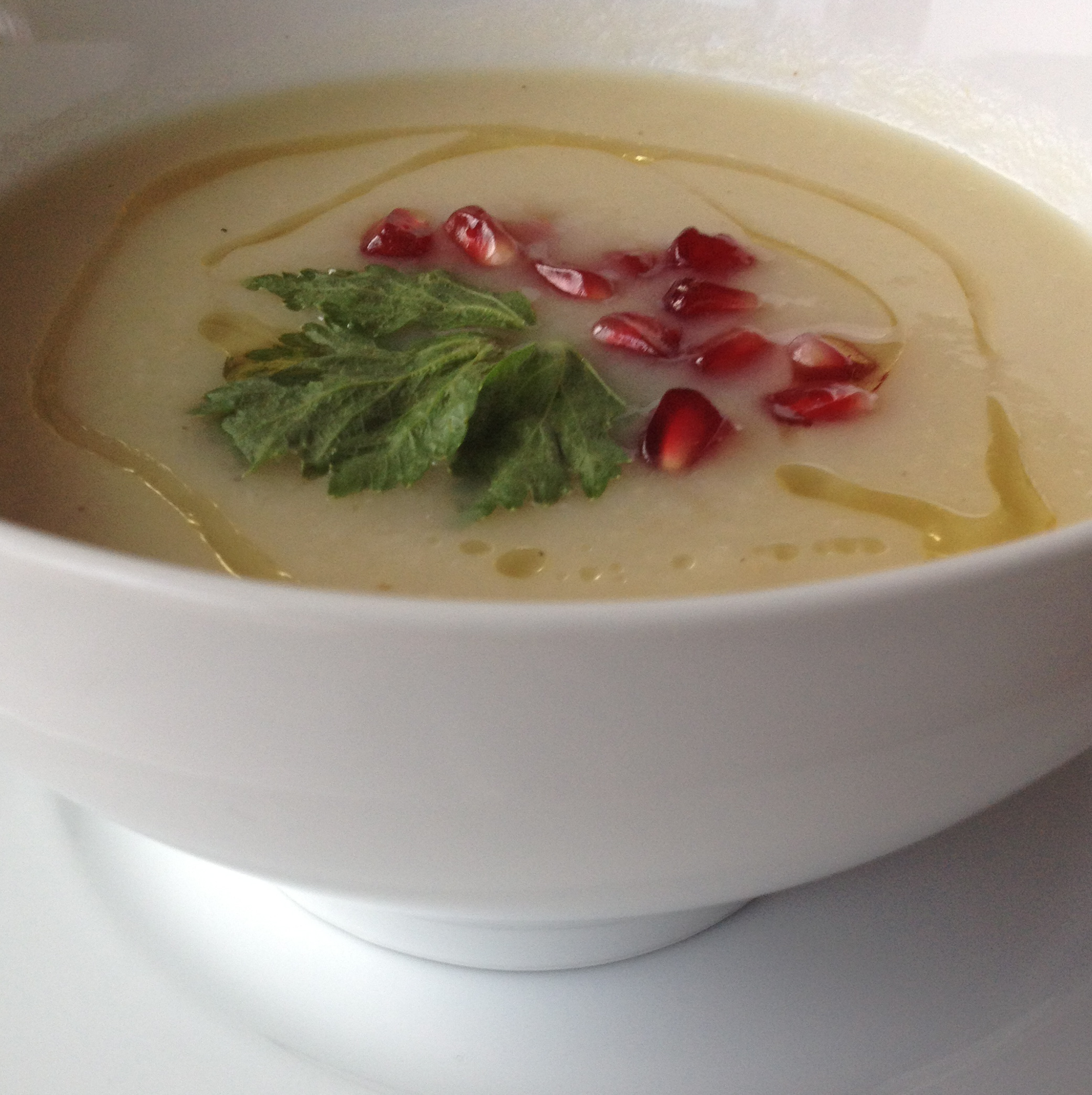 Celeriac Quince Soup