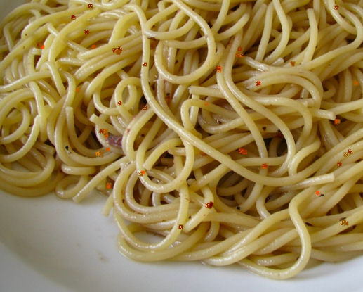 Spaghetti con Acciughe