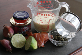 Two-Way Smoked Salmon and Caviar Pate