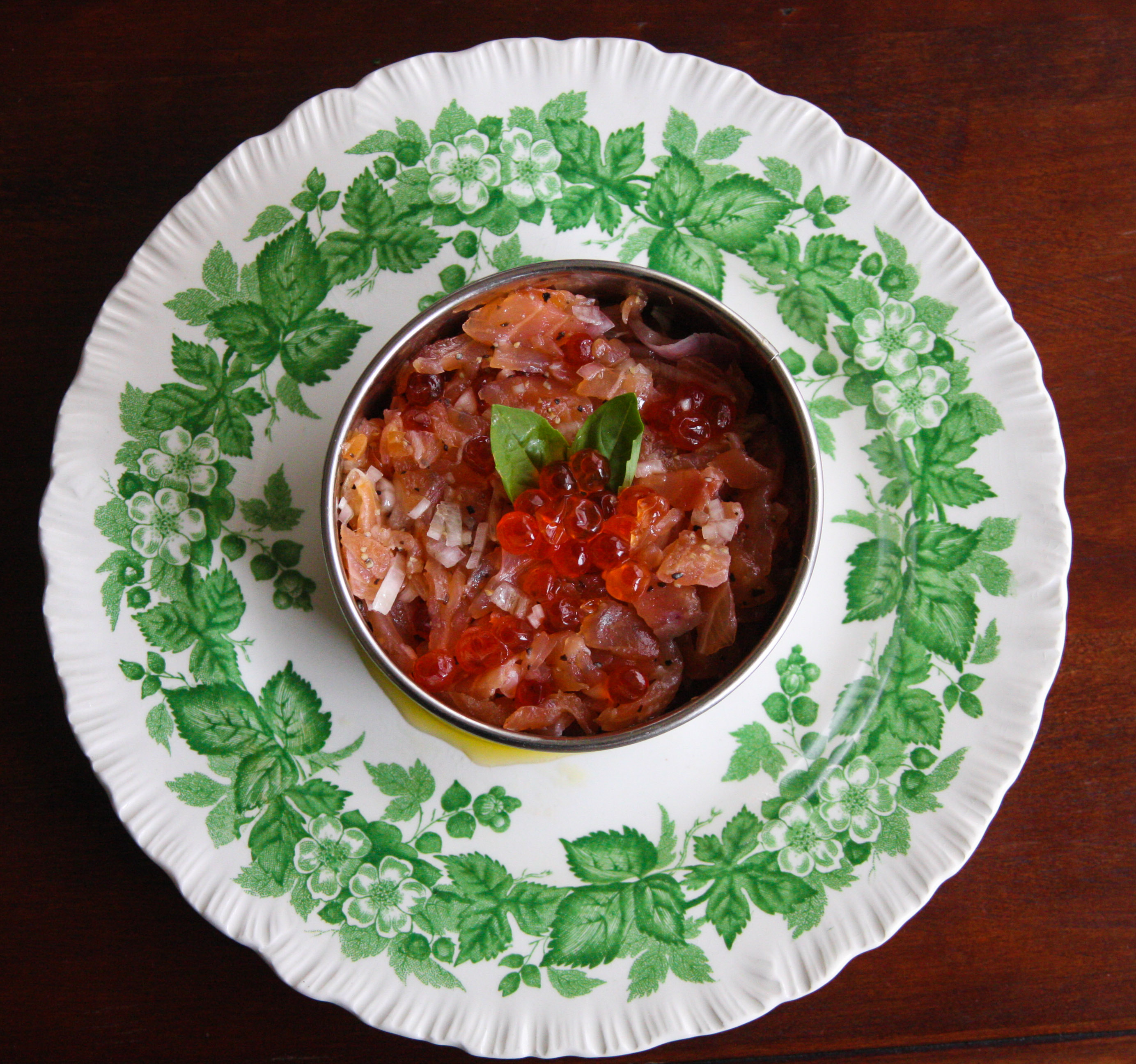 Two-Way Smoked Salmon and Caviar Pate