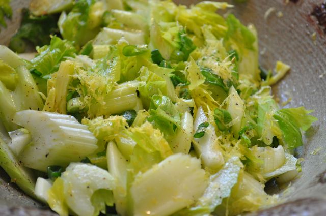 citrus celery salad
