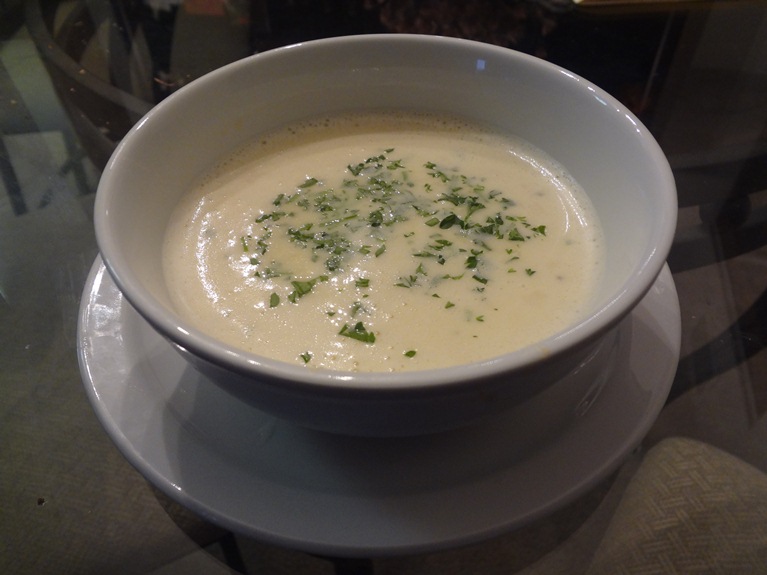 Sweet Potato and Celery Cream Soup
