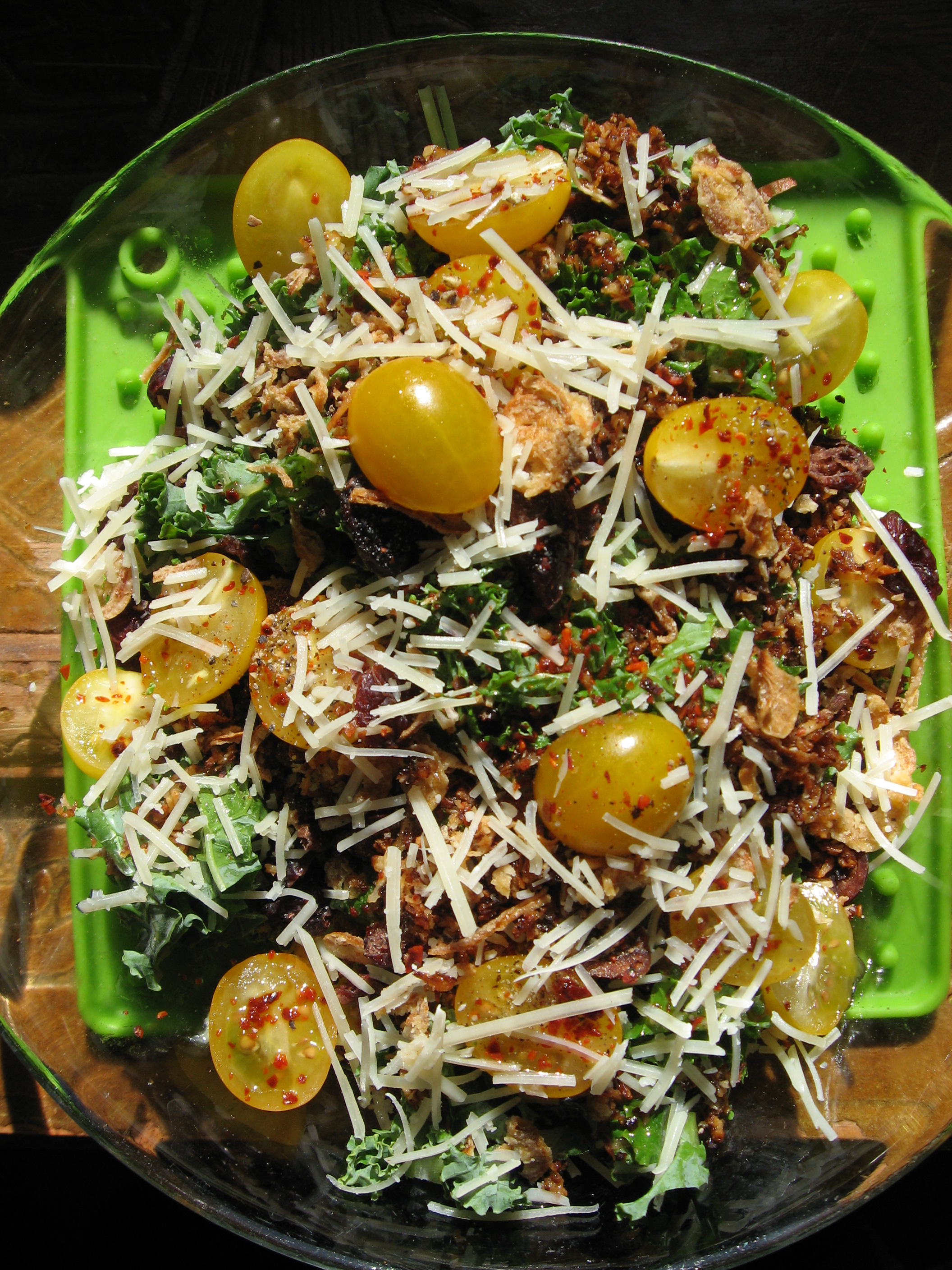 Zippy Raw Kale Salad
